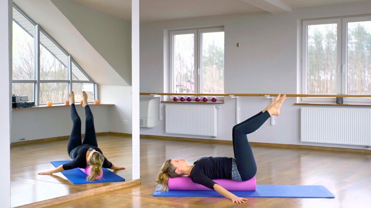 Sesja z rolerem i z obciążeniem